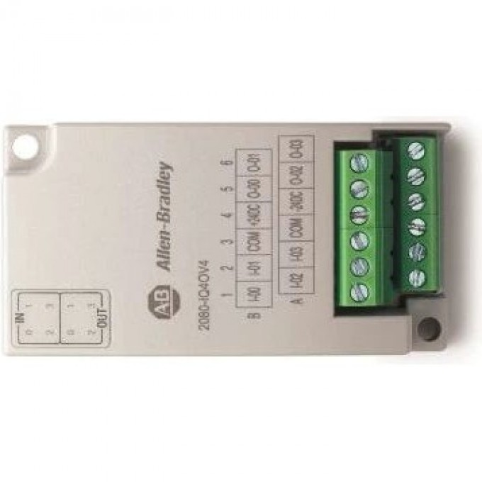 Модуль расширения ввода/вывода ROCKWELL AUTOMATION Bulletin 2080 для Micro 800 System 4 цифровых входа / 4 цифровых выхода 1954283