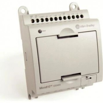Контроллер ROCKWELL AUTOMATION Micro 810 Series 12/24 В пост. тока, 120/240 В перем. тока 1954284