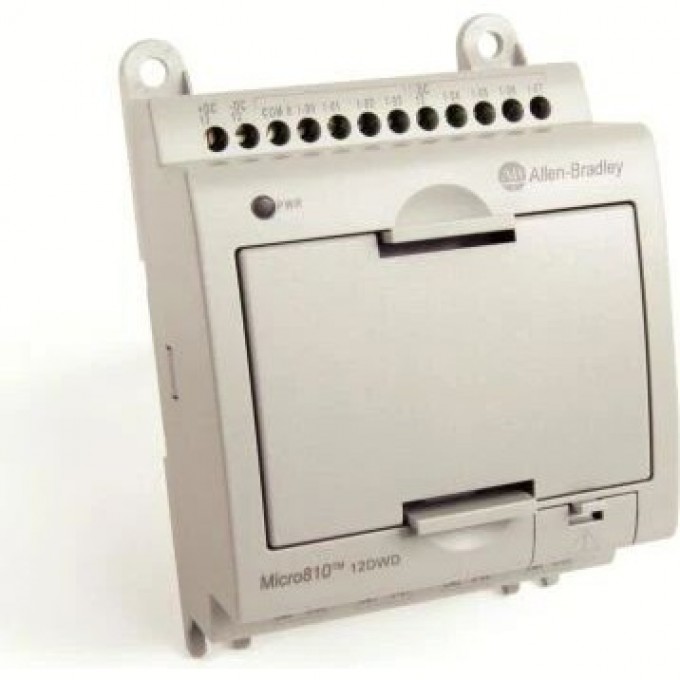 Контроллер ROCKWELL AUTOMATION Micro 810 Series 12/24 В пост. тока, 120/240 В перем. тока 1954284